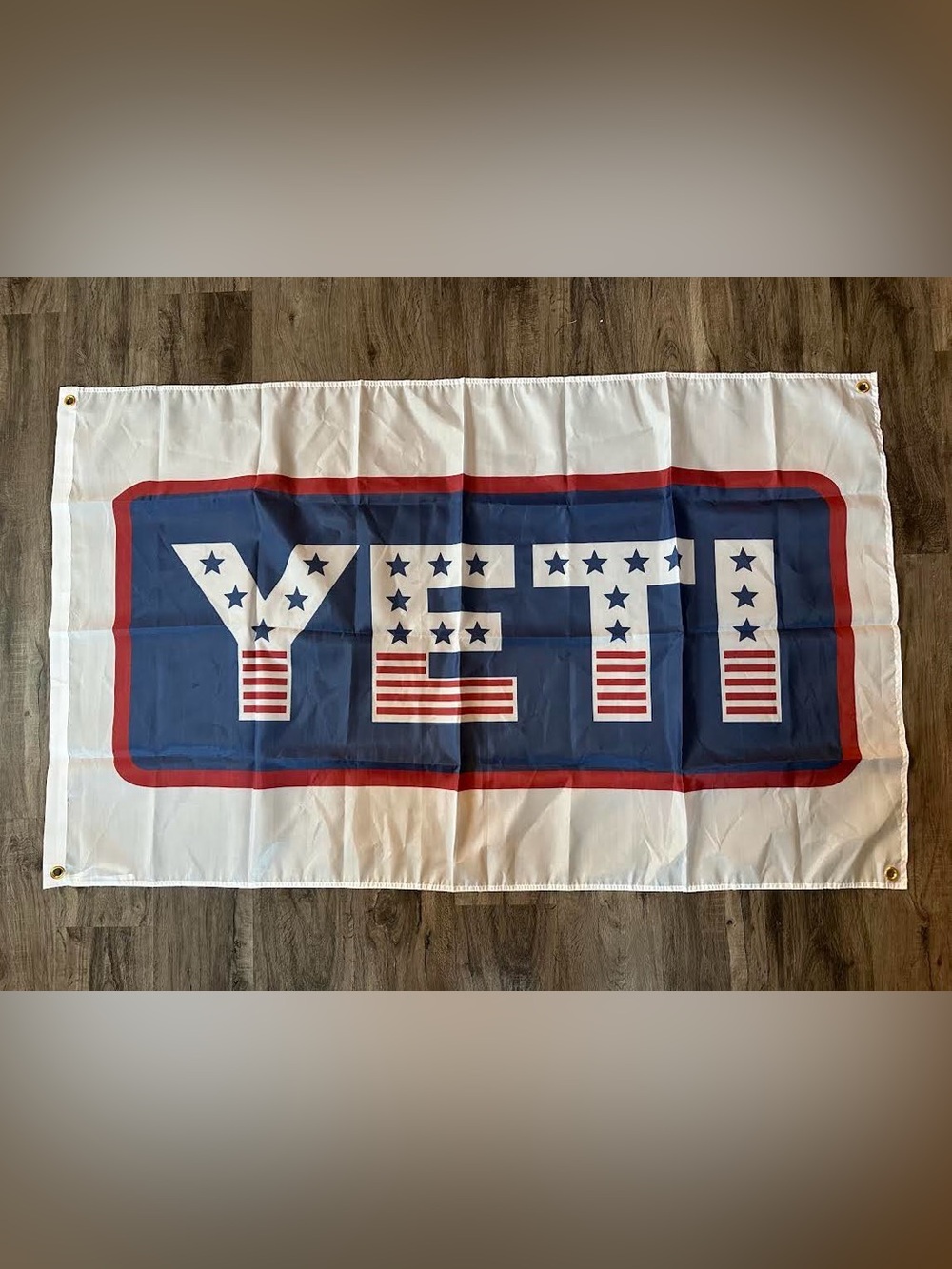 Yeti Stars & Stripes USA 3x5 Flag Banner